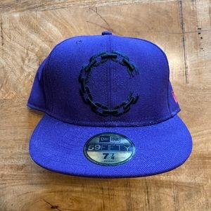 Purple Crooks and Castles New Era Hat 7 7/8
